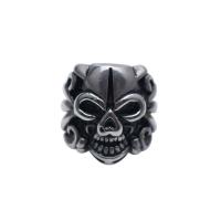 Partículas de acero anillo, Calavera, diverso tamaño para la opción & para hombre, 23mm, Vendido por UD