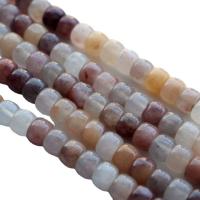 Aventurine χάντρες, Κάδος, γυαλισμένο, DIY, μικτά χρώματα, 7x8mm, Περίπου 52PCs/Strand, Sold Με Strand