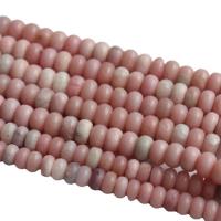 Pink Opal Bead, Abacus, snasta, DIY & méid éagsúla do rogha, bándearg, Díolta Per Thart 39 cm Snáithe