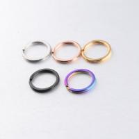 Stainless Steel Split Ring 304 Stainless Steel DIY Sold By Bag