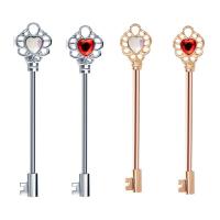 En acier inoxydable Barbell droite, Acier inoxydable 304, coeur, bijoux de mode & pour femme, plus de couleurs à choisir, 1.60x38mm, Vendu par PC