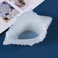 ENSEMBLE de moules époxy DE DIY, silicone, conque, blanc, 170x120x75mm, Vendu par PC