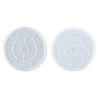 Set di stampe epossidici fai da te, silicone, 2 pezzi & DIY, bianco, 200x200x12.30mm, Venduto da set