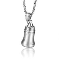 Titanium Steel Pendants feeding bottle Unisex Sold By PC