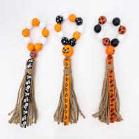 Drewno Pierścień serwetka, ze Konopie, Ręcznie robione, Halloween Design & różne style do wyboru, dostępnych więcej kolorów, 210mm, sprzedane przez PC