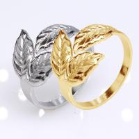 304 Nerūdijantis plienas Cuff Finger Ring, Bižuterijos & unisex, daugiau spalvų pasirinkimas, 15mm, Pardavė PC