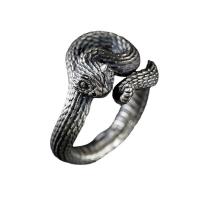 Zinc Alloy Cuff fingerring, Snake, forgyldt, Justerbar & Unisex, flere farver til valg, Solgt af PC