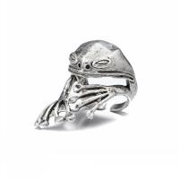 Zinc Alloy fingerring, Frog, forgyldt, Justerbar & Unisex & forskellige stilarter for valg, flere farver til valg, Solgt af PC