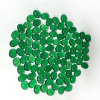 Groene Agaat Cabochon, Ovaal, DIY & verschillende grootte voor keus, Verkocht door PC