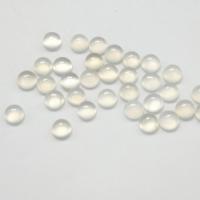 Witte Agaat Cabochon, Ovaal, DIY & verschillende grootte voor keus, Verkocht door PC