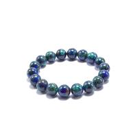 Azurite Bracelet Unisex blue Grade AAAAAA Length Approx 7.5 Inch Sold By PC