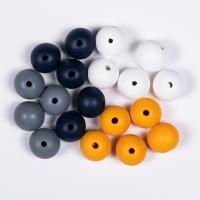 ウッドビーズ, Schima 時期, ラウンド形, DIY, 無色, 20mm, 約 1000パソコン/バッグ, 売り手 バッグ