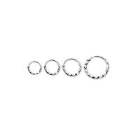 925 Sterling Zilver Huggie Hoop Earring, Donut, verschillende grootte voor keus & verschillende stijlen voor de keuze & voor vrouw, zilver, Verkocht door pair