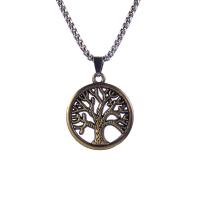 Muince Slabhra Cruach dhosmálta geansaí, le since cóimhiotal pendant, plátáilte, unisex & log, dathanna níos mó le haghaidh rogha, 29x33mm, Poll:Thart 1mm, Fad Thart 27.55 Inse, Díolta De réir PC