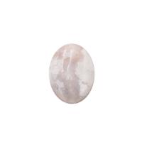 Vit Cherry Blossom Agate Bead, Oval, polerad, DIY, rosa, 12x18mm, Ca 18PC/Strand, Säljs av Strand