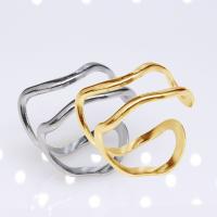 304 Edelstahl Open -Finger-Ring, Modeschmuck & unisex, keine, 15mm, verkauft von PC