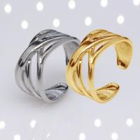 304 Edelstahl Open -Finger-Ring, Modeschmuck & unisex, keine, 10mm, verkauft von PC