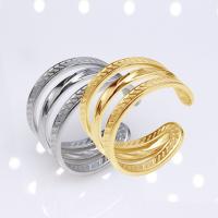 304 roestvrij staal Open Finger Ring, mode sieraden & voor de mens, meer kleuren voor de keuze, 13mm, Verkocht door PC