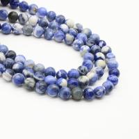 Sodalite Gyöngyök, csiszolt, DIY & különböző méretű a választás, Naponta eladott Kb 14.96 inch Strand