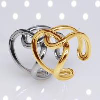 304 Edelstahl Open -Finger-Ring, Modeschmuck & unisex, keine, 21mm, verkauft von PC