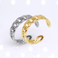 304 Edelstahl Open -Finger-Ring, Modeschmuck & für den Menschen, keine, 5mm, verkauft von PC