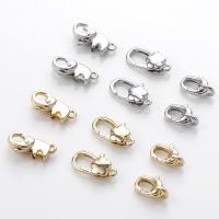 Brass Lobster Clasp plated DIY nickel lead & cadmium free Sold By PC