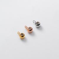 925 Sterling Silber Stopper-Perlen, mit Silikon, plattiert, DIY & verschiedene Größen vorhanden, keine, verkauft von PC