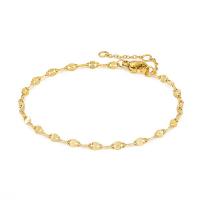 Anklet de acero inoxidable, acero inoxidable 316L, con 1.18inch extender cadena, Joyería & para mujer, más colores para la opción, longitud aproximado 7.87 Inch, Vendido por UD