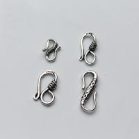 925 Sterling Silver S Hook kopča, Berba & možete DIY & različitih stilova za izbor, Prodano By PC