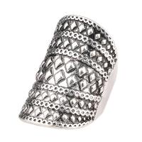 Zink Alloy Finger Ring, plated, mode smycken & olika storlek för val & för kvinna, fler färger för val, nickel, bly och kadmium gratis, 33mm, Säljs av PC