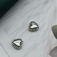 Zinklegering Heart Beads, Zinc Alloy, Hart, antiek zilver plated, DIY, 7x7mm, Gat:Ca 1.5mm, 200pC's/Lot, Verkocht door Lot