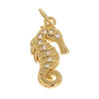 Cubic Zirconia Micro Pave Brass Pendant plated & micro pave cubic zirconia Sold By PC