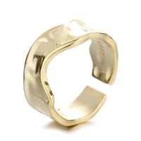 Sterling zilver ringen, 925 Sterling Zilver, gold plated, Verstelbare & voor vrouw, Maat:14, Verkocht door PC