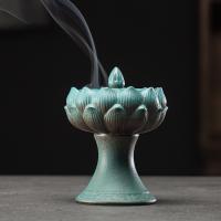 Traditional Ceramic Inserted Burner Incense Seat Porcelain handmade for home and office & durable Sold By PC