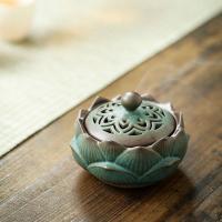 Traditional Ceramic Inserted Burner Incense Seat Porcelain handmade for home and office & durable Sold By PC