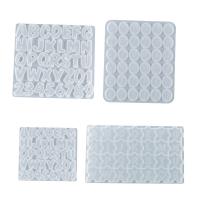 DIY Epoxi Mold Set, Silikon, olika stilar för val, vit, Säljs av PC