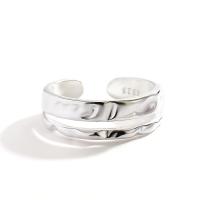 925 argento sterlina Anelli Cuff, placcato, Regolabile & per la donna & cavo, nessuno, Venduto da PC