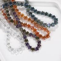 Belagte Lampeperler, Lampwork, Stjerne, du kan DIY, flere farver til valg, 8mm, Ca. 80pc'er/Strand, Solgt af Strand