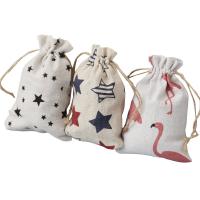 Cotton Fabric Drawstring Bag printing Sold By PC