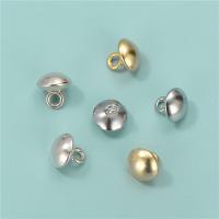 925 Sterling Sølv Bail Bead, forgyldt, du kan DIY, flere farver til valg, 8.80x8.90mm, Hole:Ca. 2.6mm, Solgt af PC