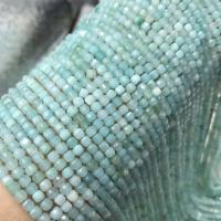 Amazonite Χάντρες, Αμαζόνιος, γυαλισμένο, DIY & διαφορετικό μέγεθος για την επιλογή, skyblue, Sold Per Περίπου 15 inch Strand