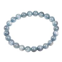 Granada pulseira, Roda, para mulher, azul, 8mm, comprimento 16 cm, vendido por PC