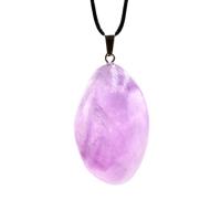 Amethyst Pendant irregular Unisex purple 30-50mm Sold By PC