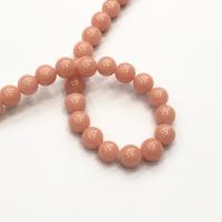 Night-Light Stone Beads Round DIY pink 8mm Sold Per Approx 38 cm Strand