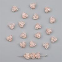 Perline acriliche Jewelry, acrilico, Cuore, DIY & screpolato, nessuno, 10x9mm, Appross. 70PC/borsa, Venduto da borsa