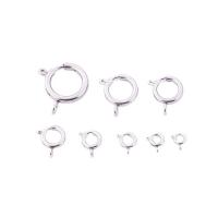 Stainless Steel Spring Ring Clasp 316 Stainless Steel DIY original color Sold By PC