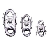 Stainless Steel Jewelry Clasp 316 Stainless Steel DIY original color Sold By PC