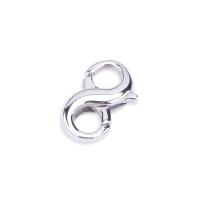 Stainless Steel Jewelry Clasp Titanium Steel polished DIY original color Sold By PC