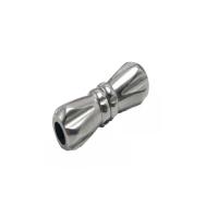 RVS magnetische sluiting, 304 roestvrij staal, DIY & machine polijsten, oorspronkelijke kleur, 7x20mm, Gat:Ca 3.5mm, Verkocht door PC