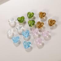 Handgewickelte Perlen, Lampwork, Herz, DIY, keine, 15x15mm, 5PCs/Tasche, verkauft von Tasche